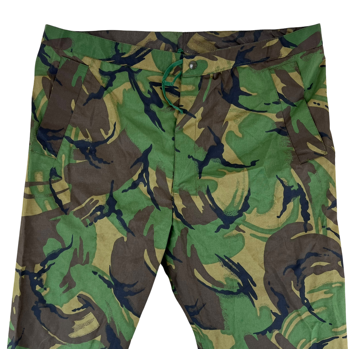 British Army Woodland DPM Camouflage MVP Waterproof Trousers - W43 L34