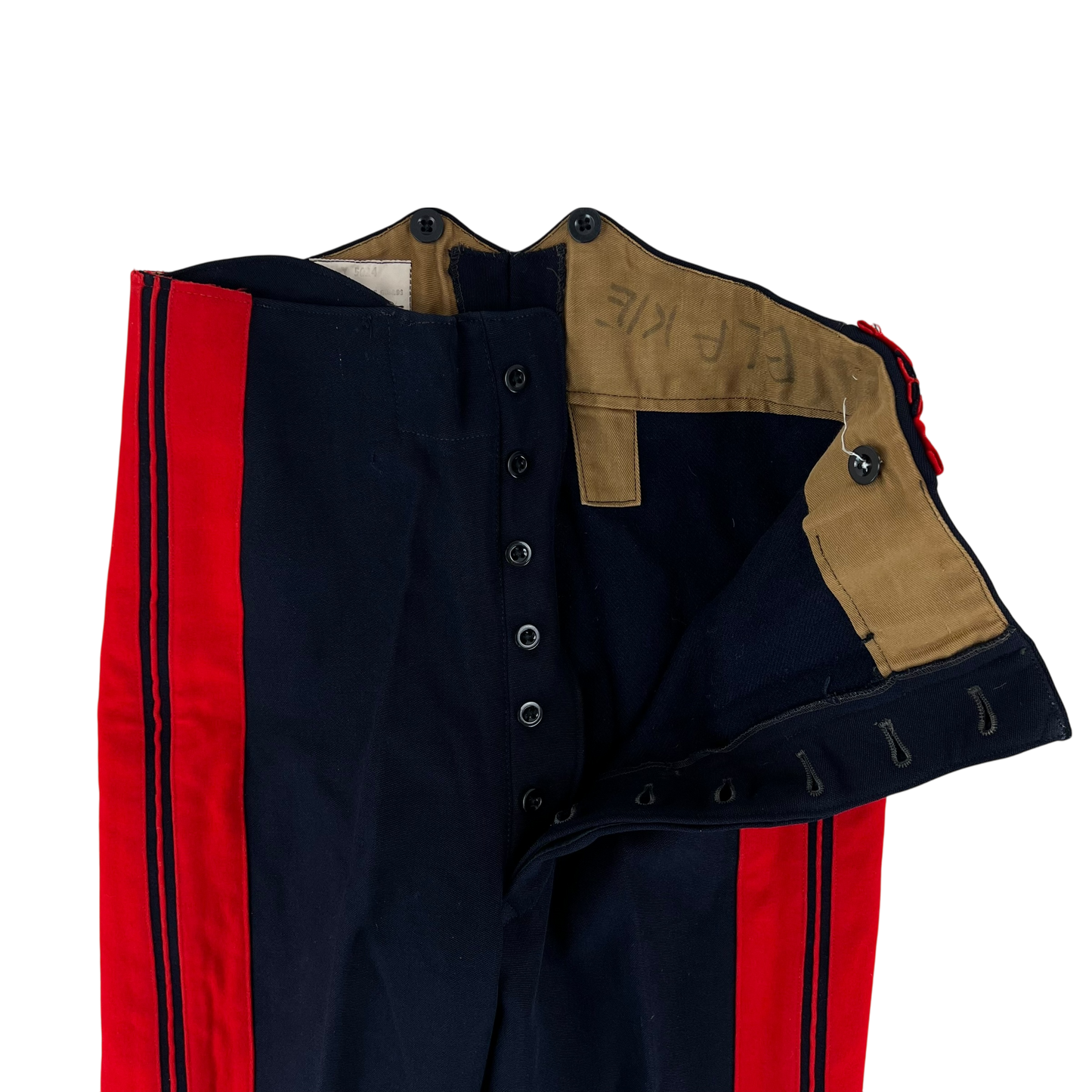 British Army 1960's Life Guards O. R. No 1 Blues Dress Cavalry Trousers - W32 L29