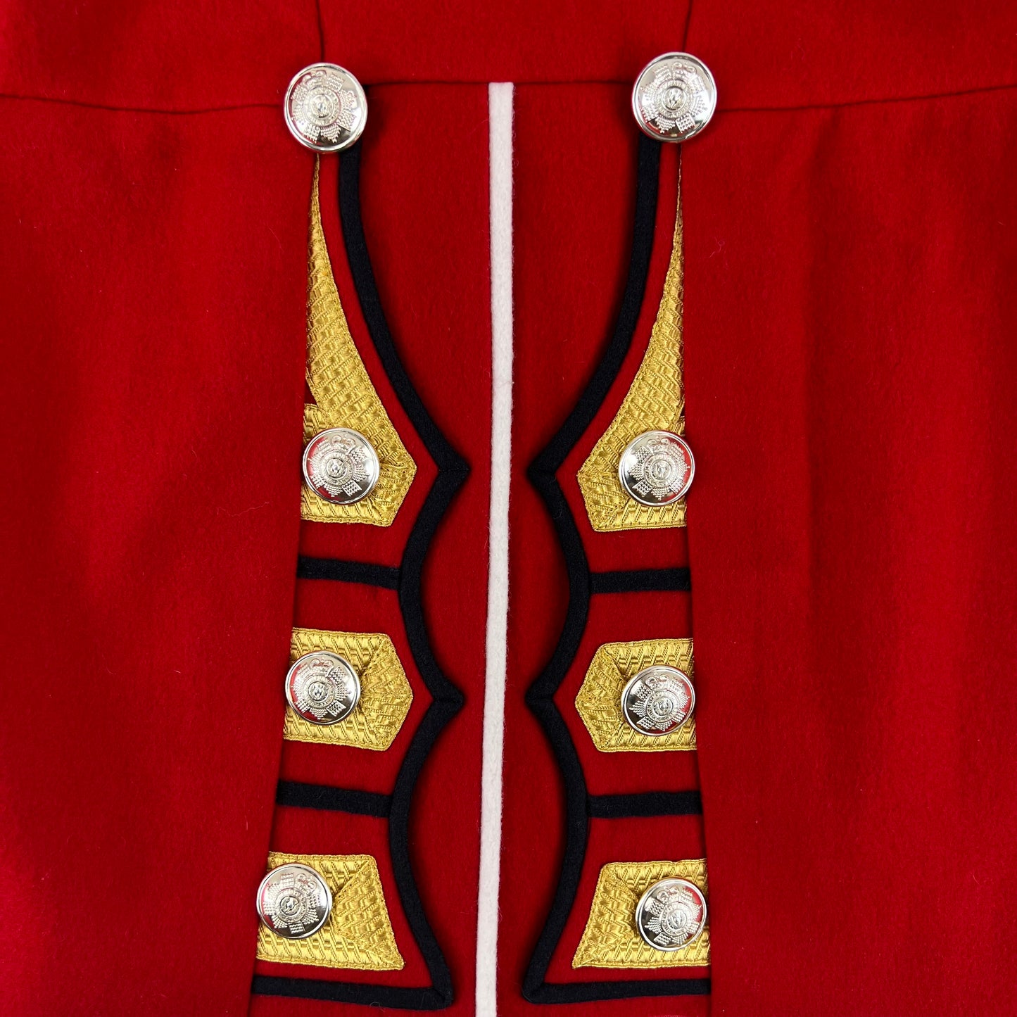 British Army Footguard's Jacket CQMS & Sergeants - Scots Guards - Large