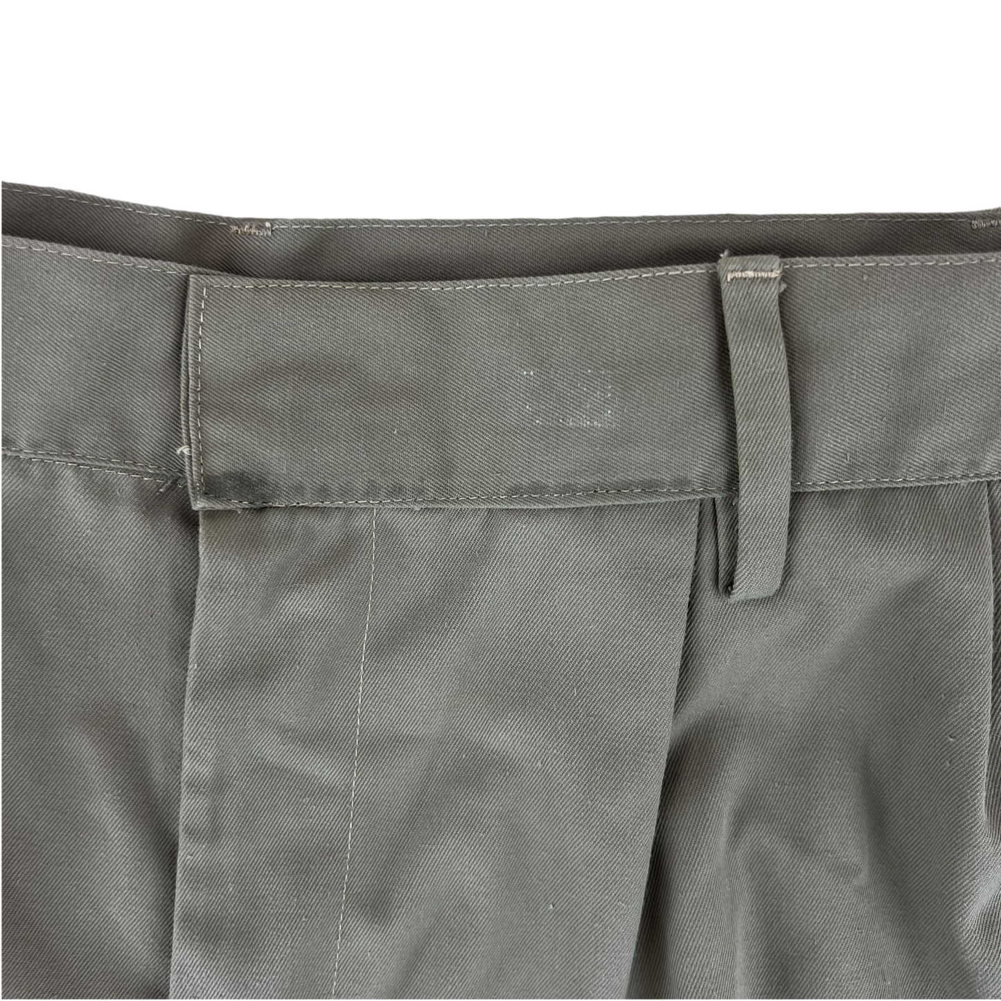 Italian Army Vintage Stone Chino Shorts - W31