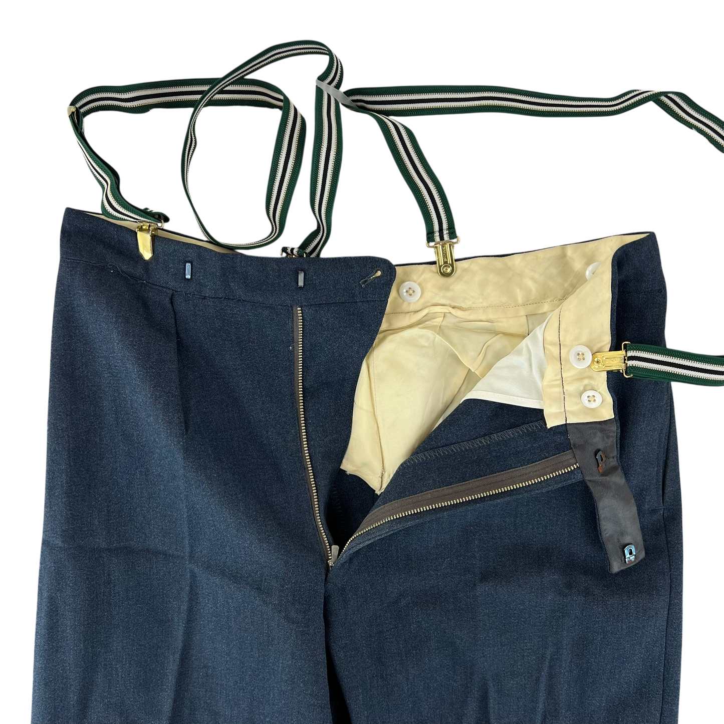 British Royal Air Force 60s No. 1 Dress Uniform Set Jacket Trousers Belt - Medium
