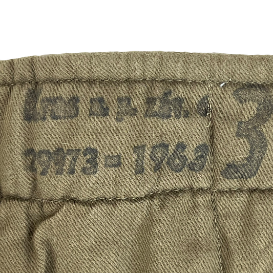 Czechoslovak Army M60 & Vz. 63 Cold Weather Thermal Trouser Liner - W41 L32.5