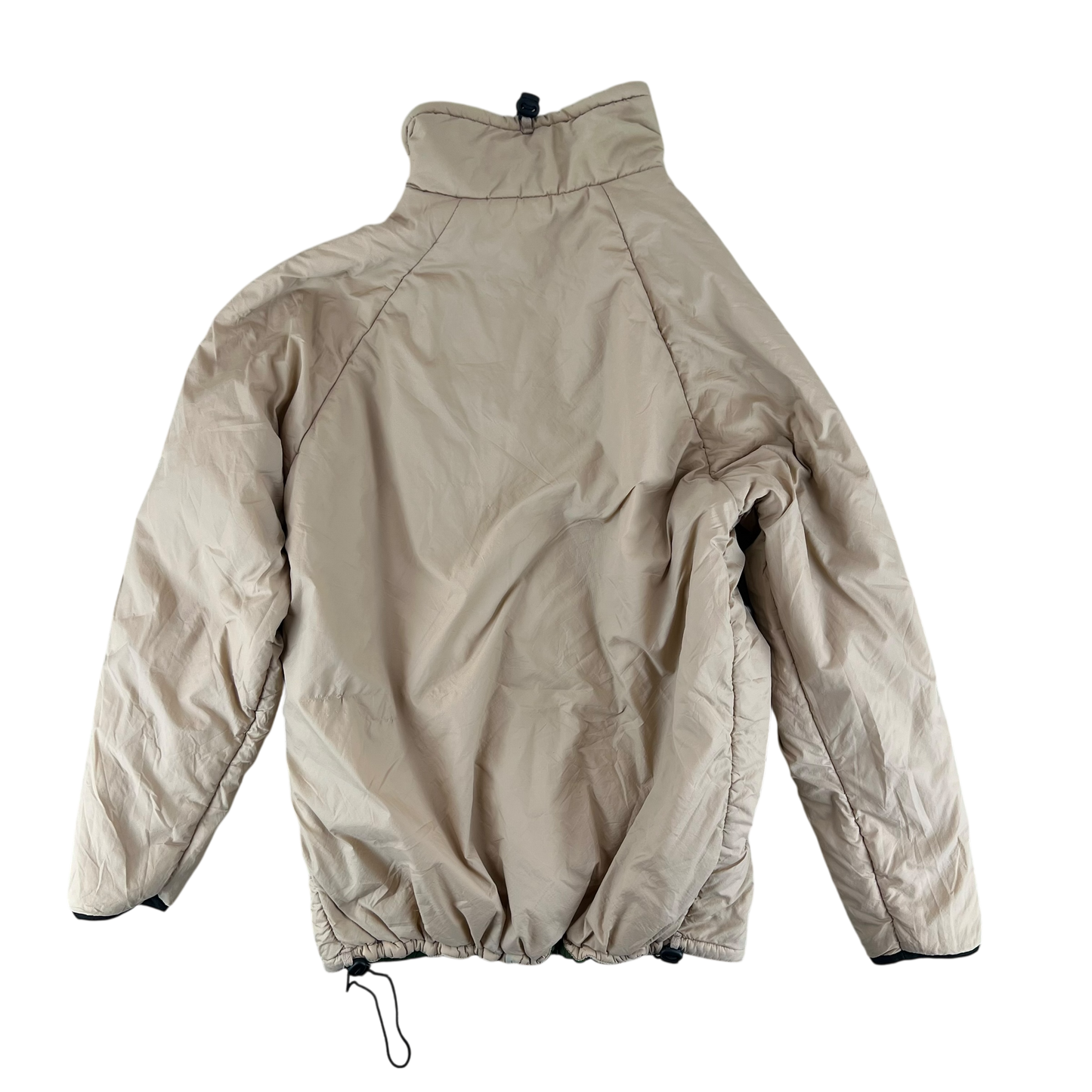 British Army Reversible Thermal Olive Green / Tan Quilted Jacket - Medium