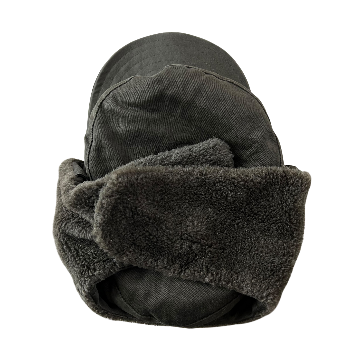 Austrian Army Olive Drab Cold Weather Trapper Cap - Medium 58cm