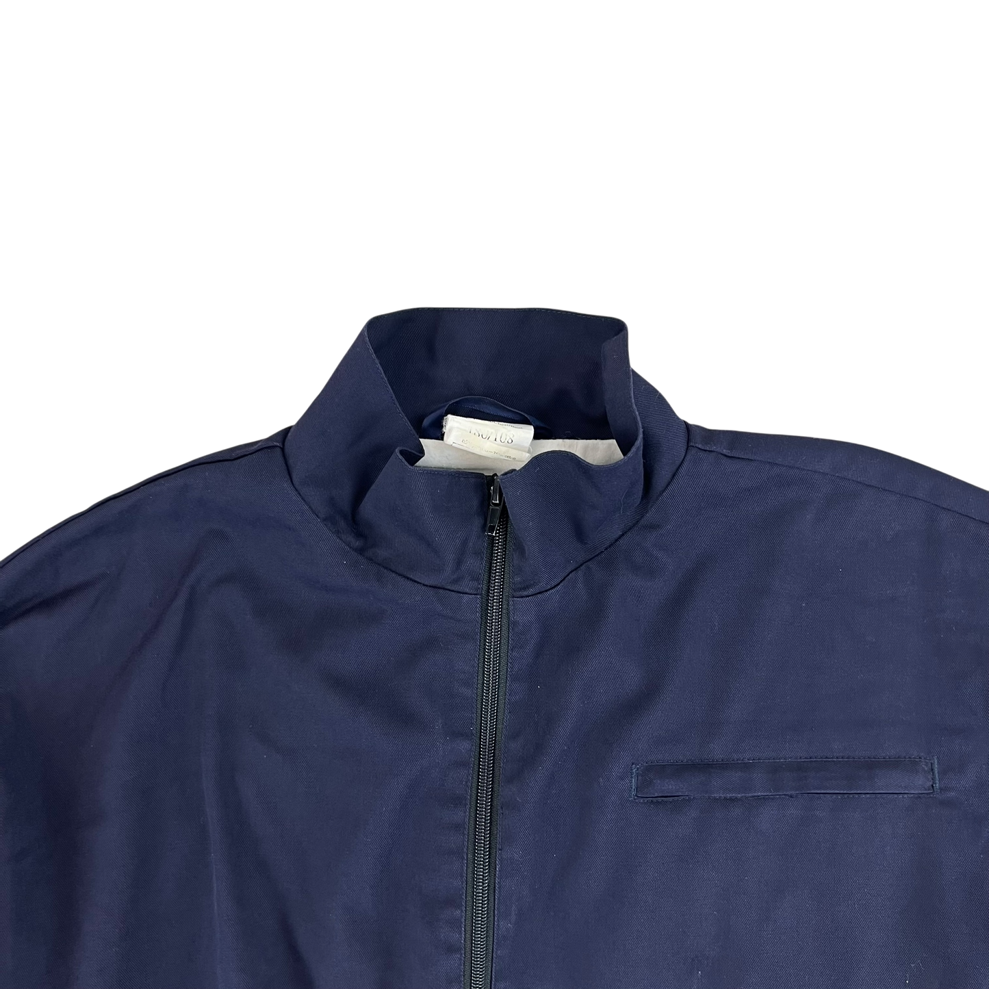 British Army / Tri-Services Navy Blue PTI Tracksuit Top Jacket - Large 180/108