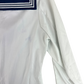 British Royal Navy Class II White Jumper Sailor's Top - Large 182/104
