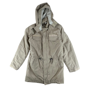 Romanian Army Tan Thermal Ripstop Parka Coat - Large