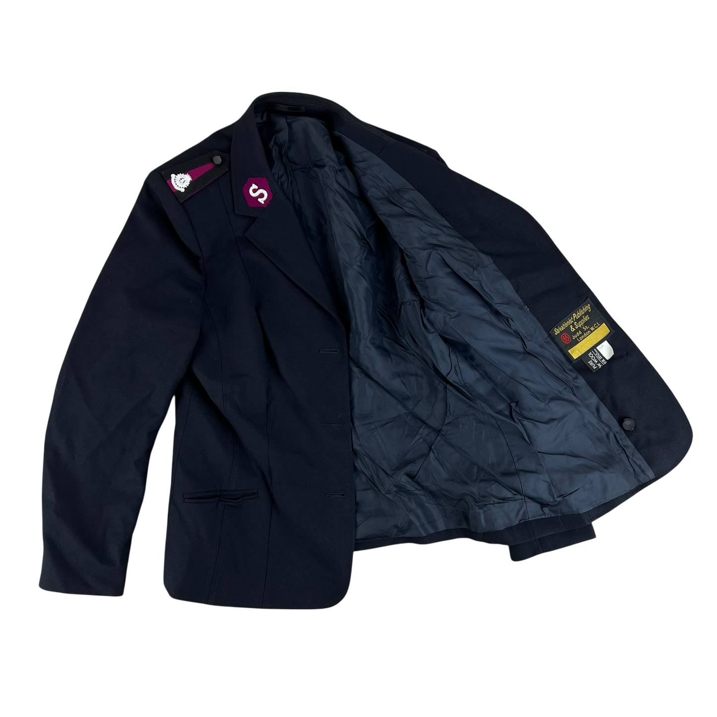 British Salvation Army Women's Ceremonial Dress Jacket - Medium