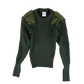 British Army Olive Green Pullover Jumper - Small 82cm