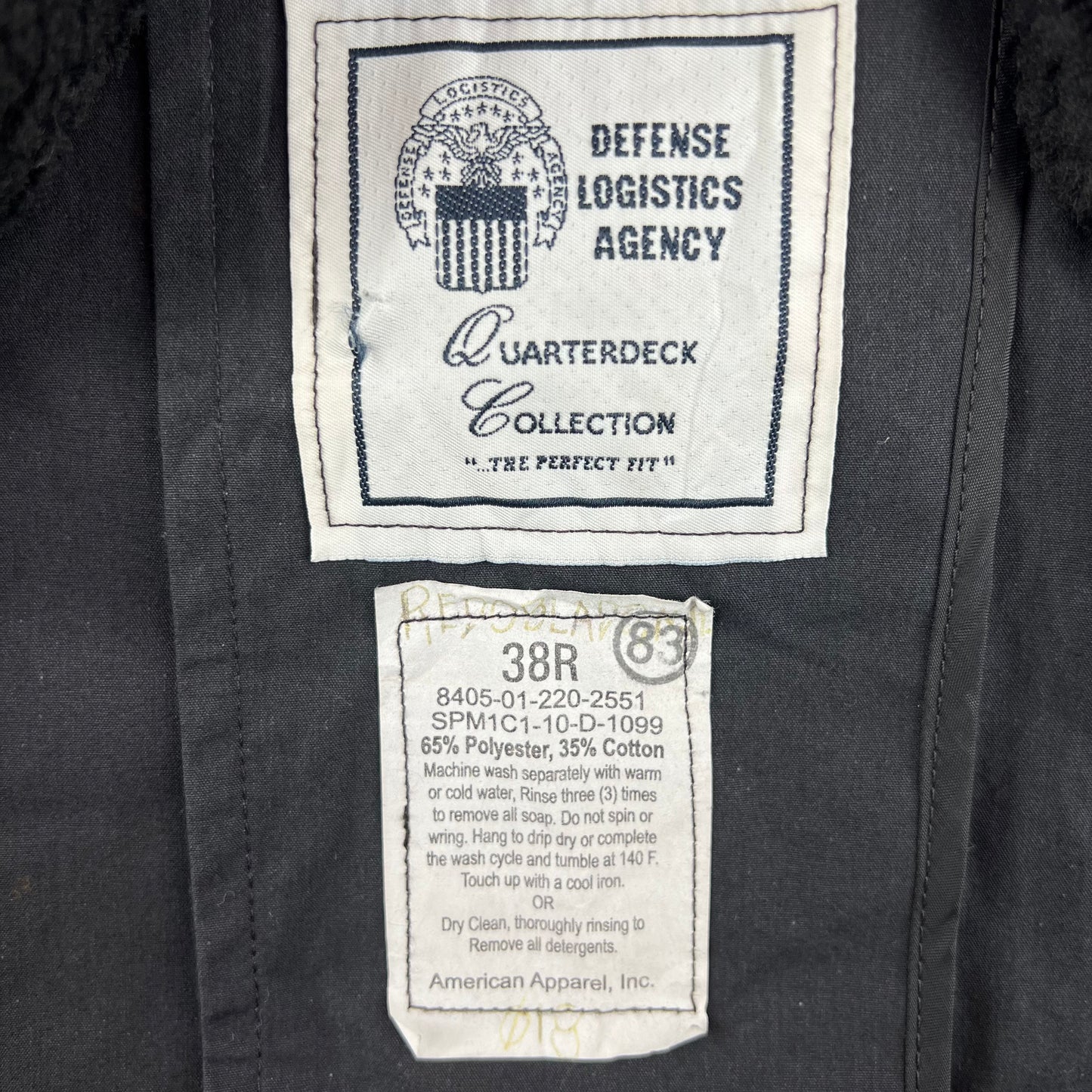 US Army Black Overcoat -