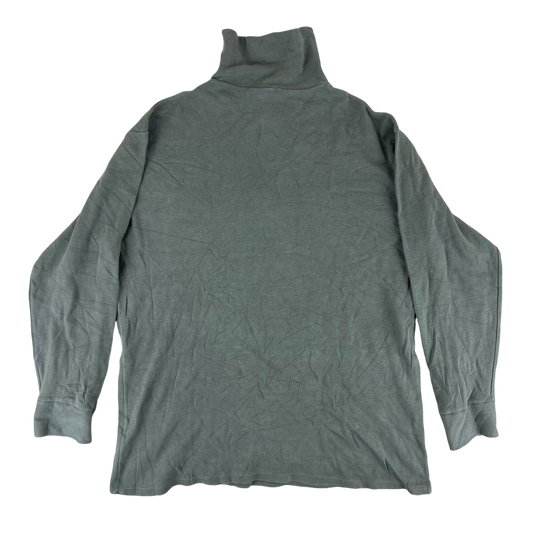 French Army Norgie Pullover 80s Sage Grey - Large