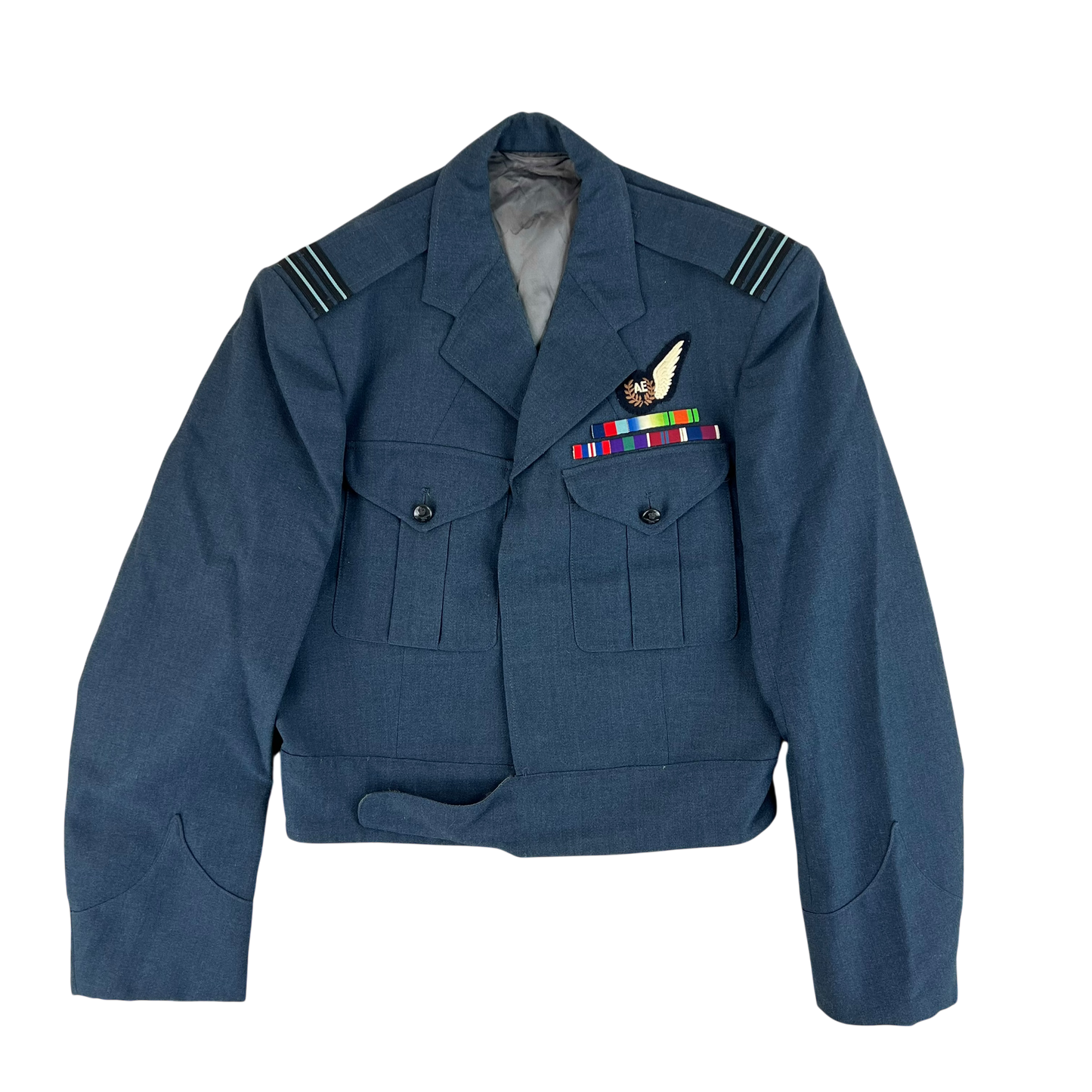 British RAF 60s Ike Battledress Jacket - Large