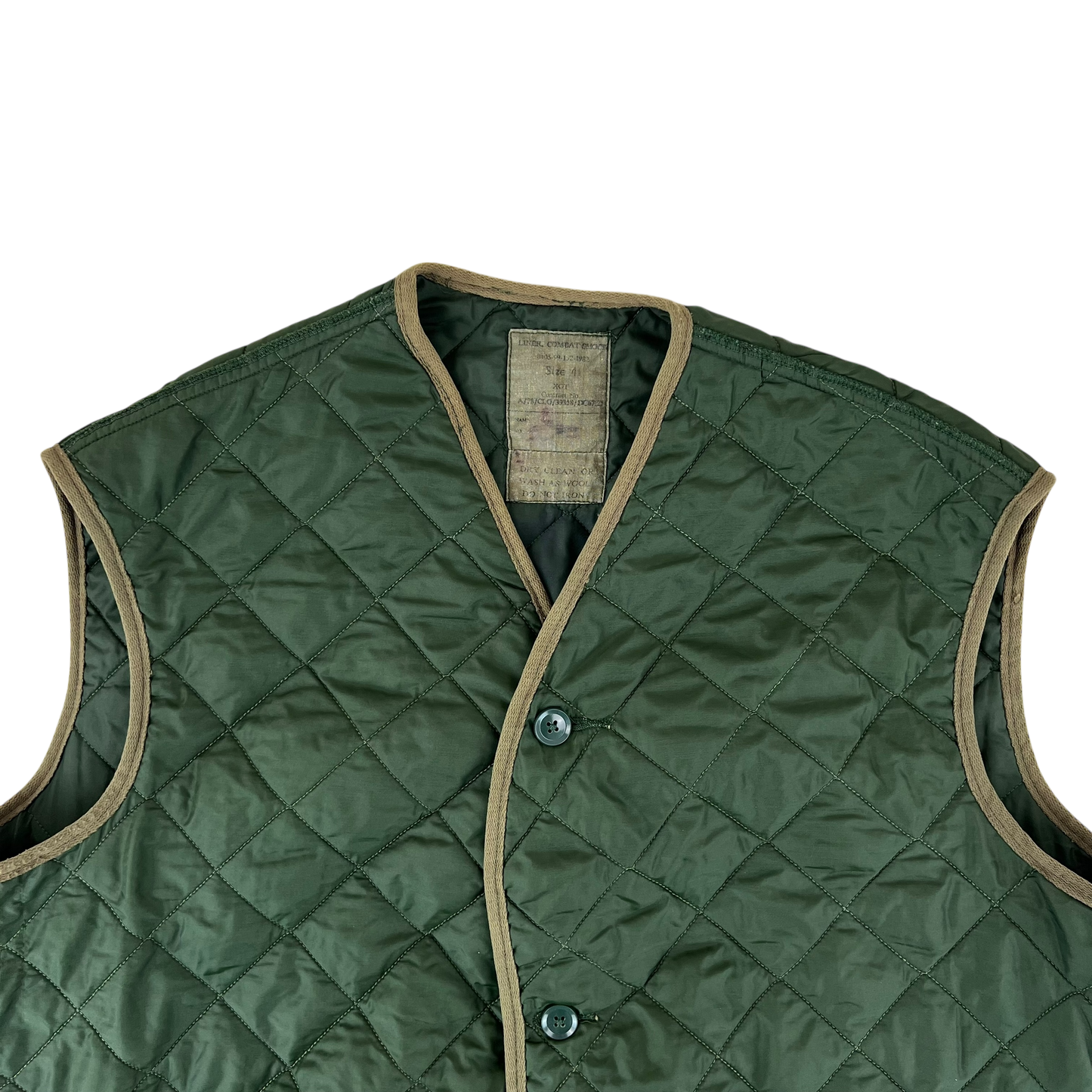 British Army Cold Weather Jacket Gilet Liner - Large SIZE 4