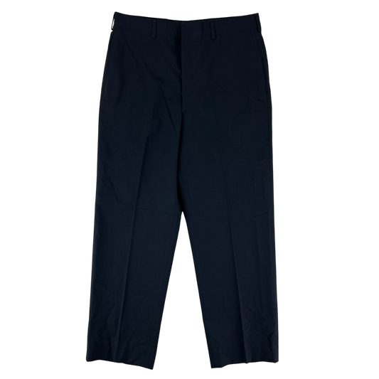 US Navy Black Dress Type 1 Class 12 Trousers - W34 L29