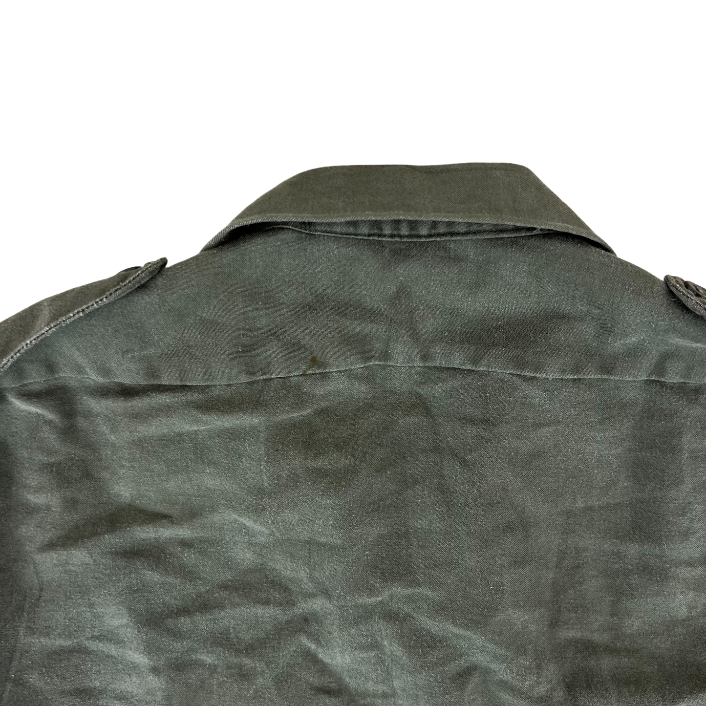 German Army Olive Green Long Sleeve Field Shirt - Large