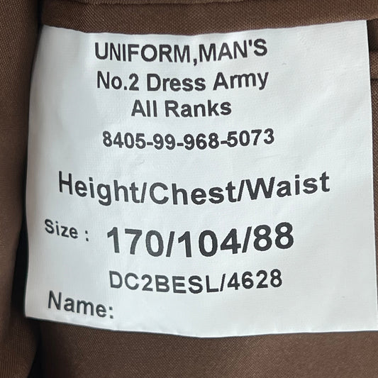 British Army No. 2 FAD Dress Jacket - Grenadier Guards - Medium 170/104