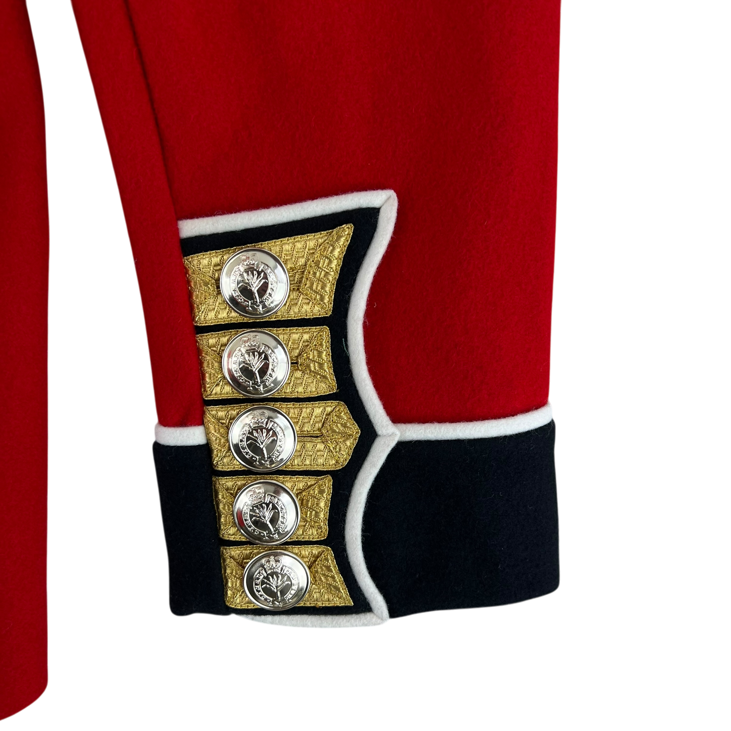 British Army CQMS & Sergeants Bandsman's Tunic Jacket w/ Wings - Welsh Guards - Medium