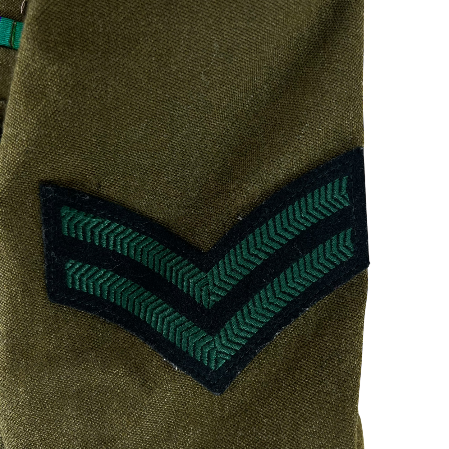 British Army No. 2 Khaki Green Dress Jacket - Royal Irish Rangers - Medium 170/104