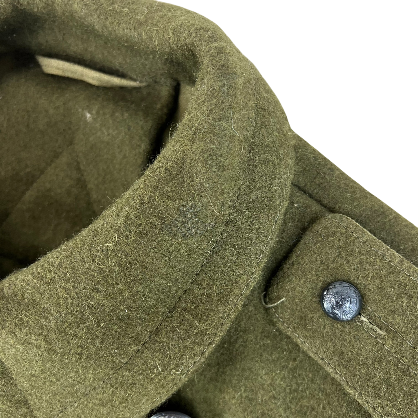 Romanian People's Army Khaki Wool Greatcoat - Medium