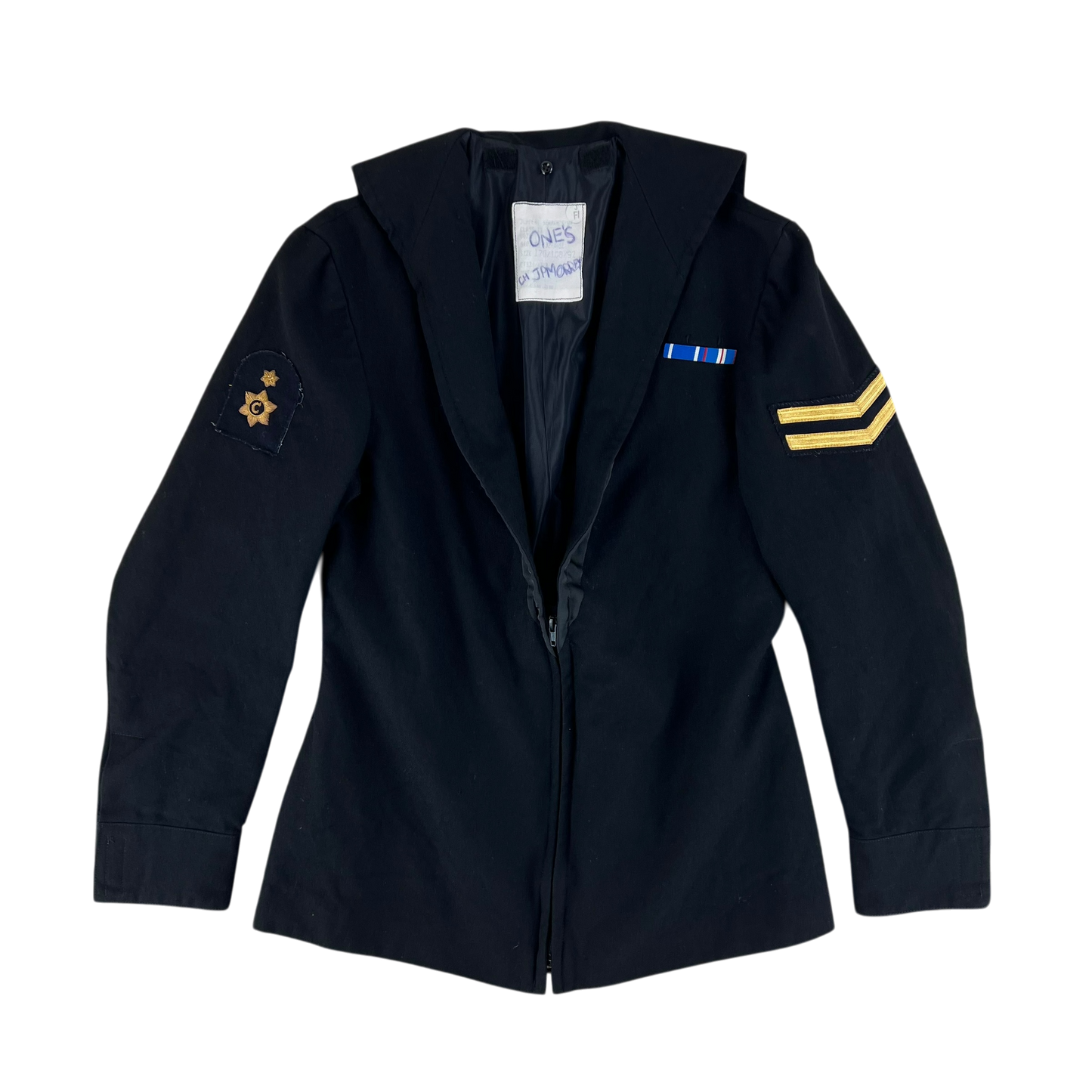 British Royal Navy Class II Jumper Sailor's Top - Medium
