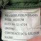 British Army Reversible Thermal Olive Green / Tan Quilted Jacket - Medium