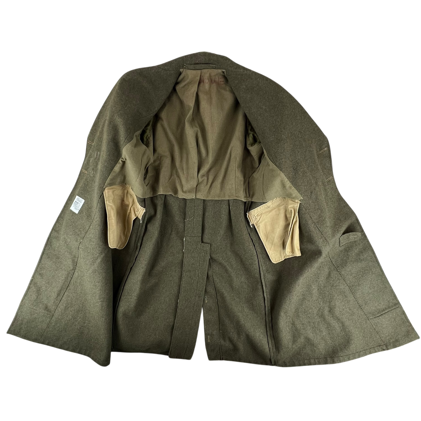 British Army 1951 Pattern Dismounted Greatcoat - Irish Guards - Large SIZE 11