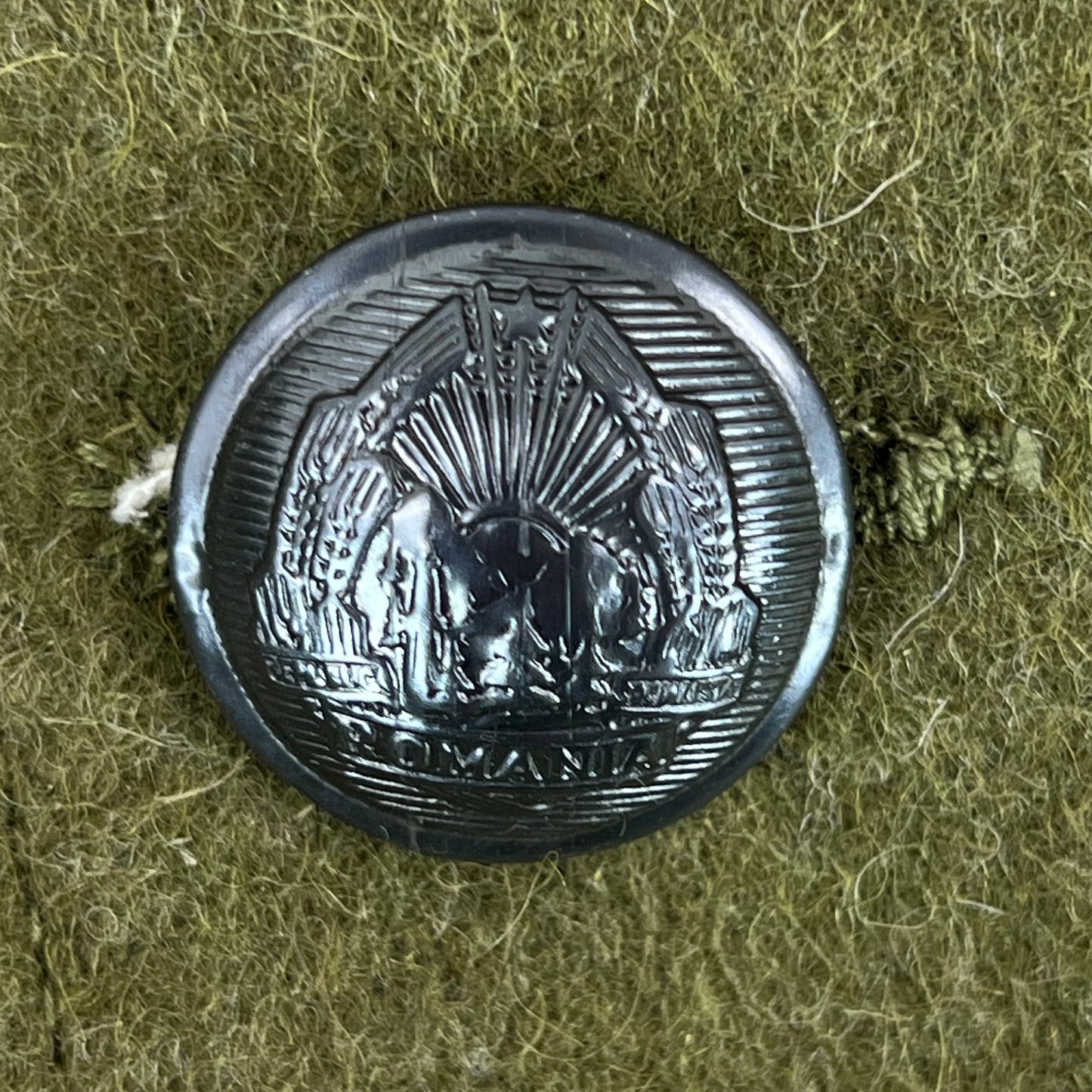 Romanian People's Army Khaki Wool Greatcoat - Medium