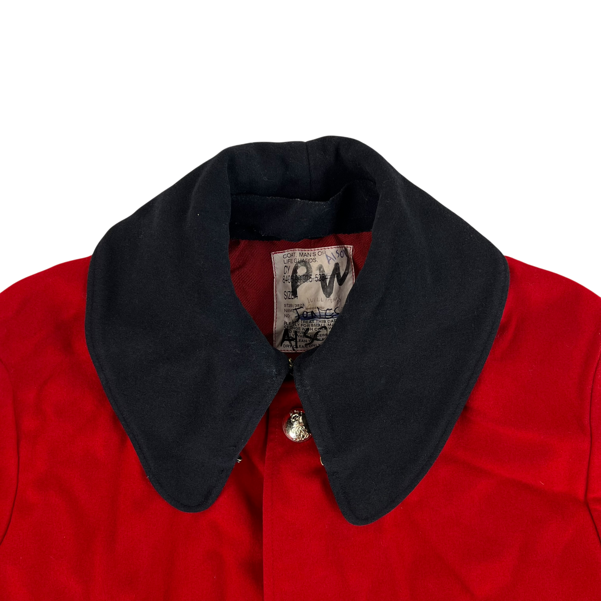 British Army Household Cavalry / Life Guards Scarlet Red Cloak - Medium