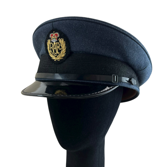 British RAF Peaked Dress Cap - Large 59cm