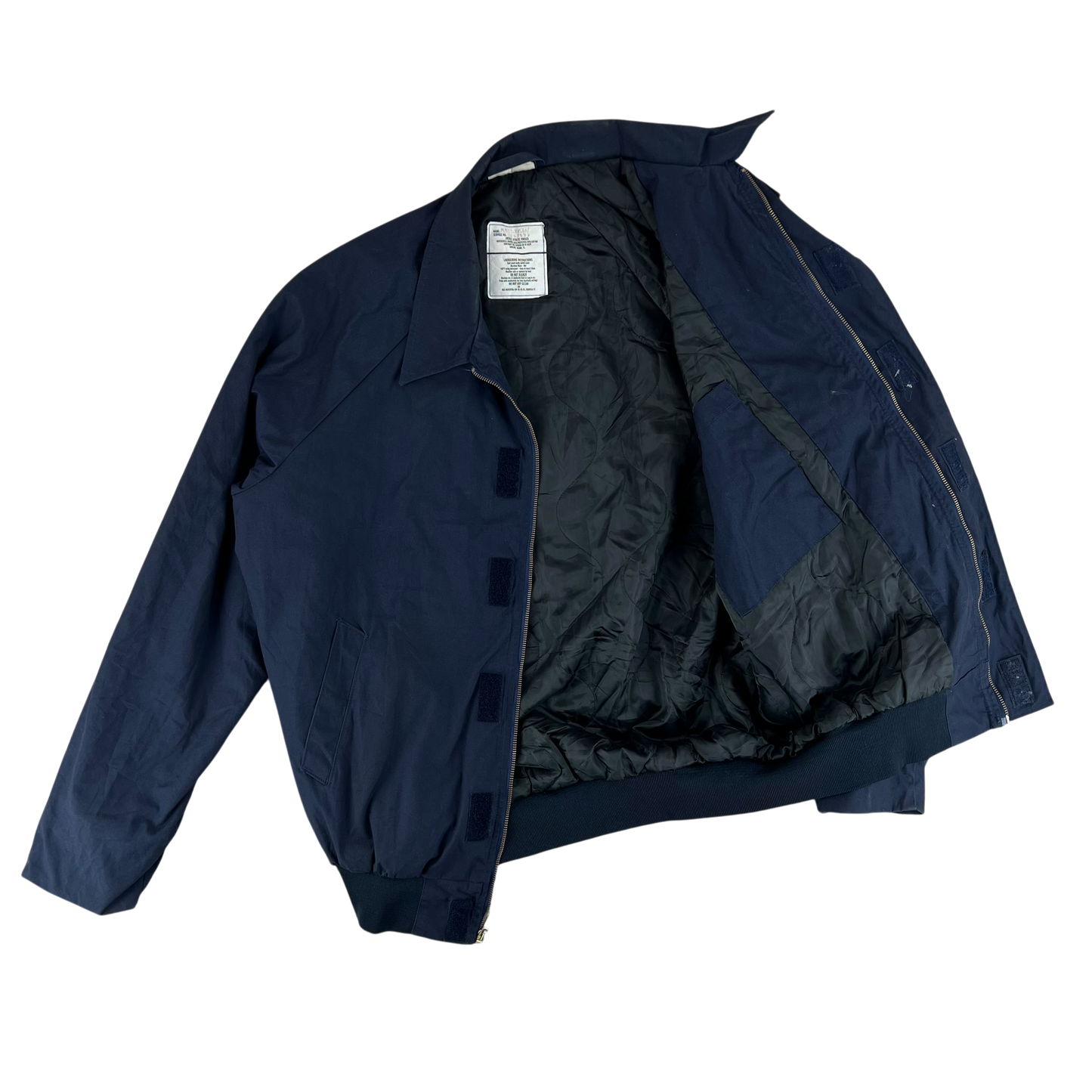 US Air Force Blue Utility Bomber Jacket - Medium