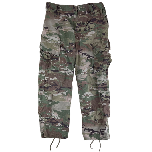 US Army Multicam Camouflage BDU Trousers - W34 L31