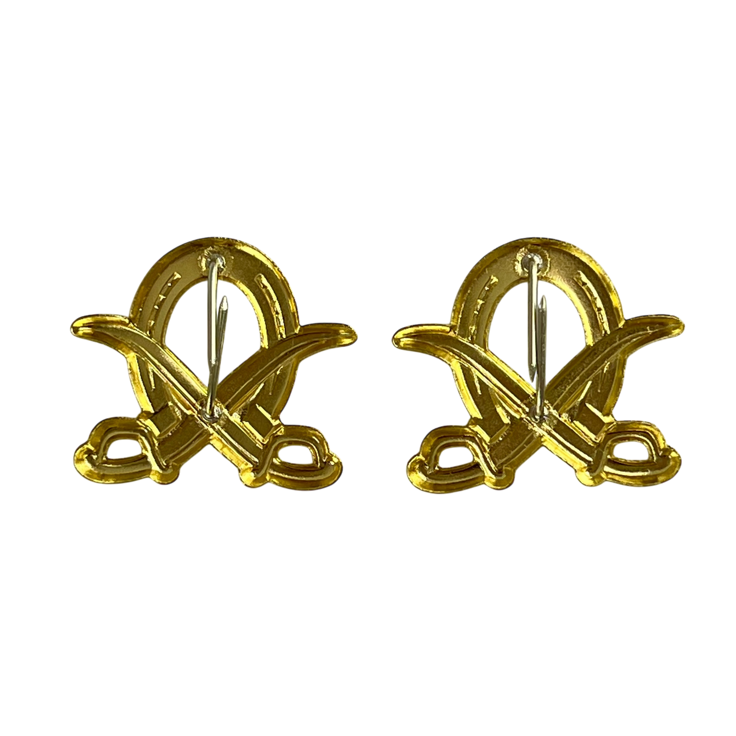 Finnish Army Cavalry Collar Badges