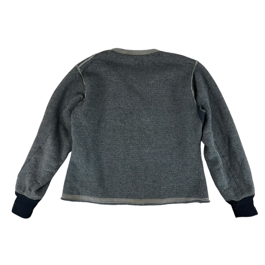 Czechoslovak Army Faux Fur Jacket Liner Cardigan M85 - Large