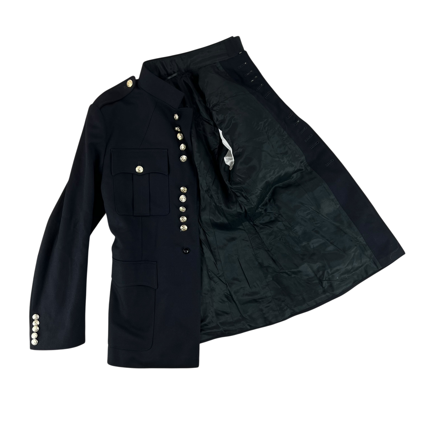 British Army No. 1 Dress Jacket w/ Belt - Welsh Guards - Medium SIZE 13