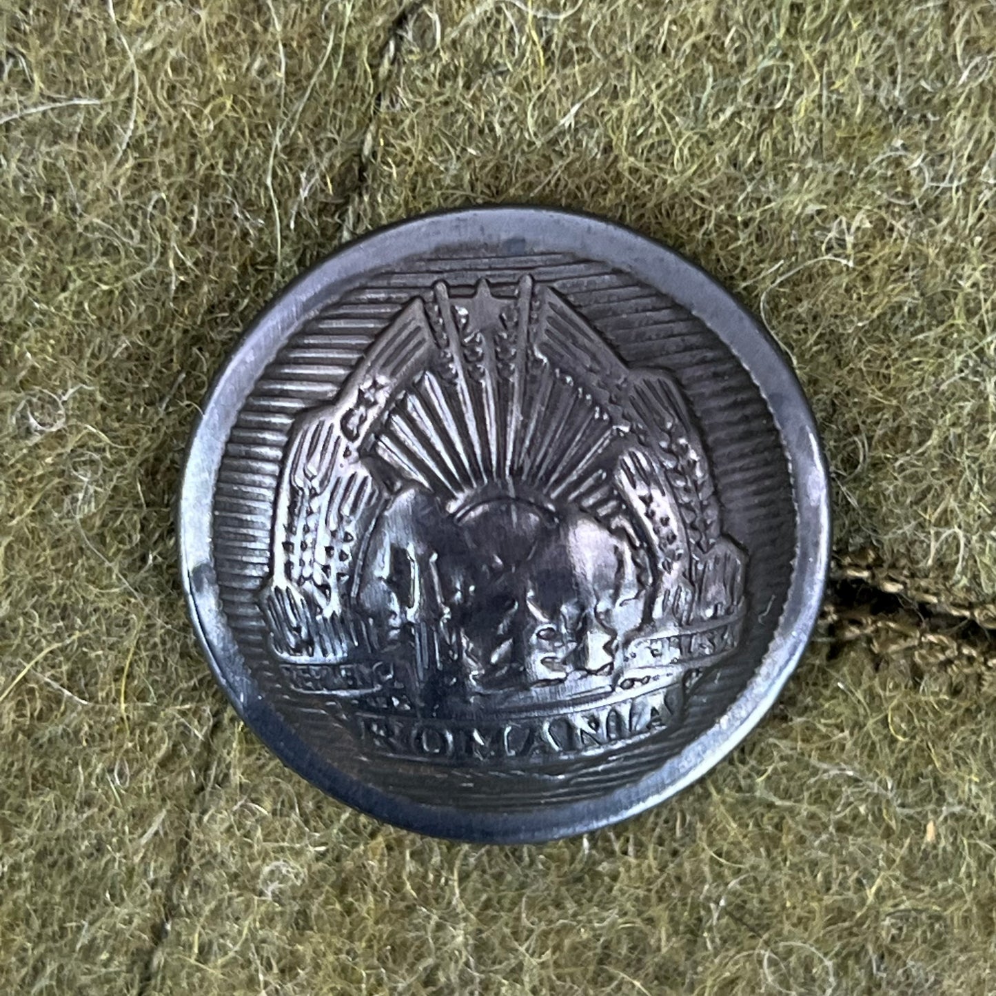 Romanian People's Army Khaki Wool Greatcoat - Small