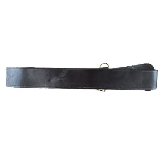British Army Dark Brown Leather Belt - Large