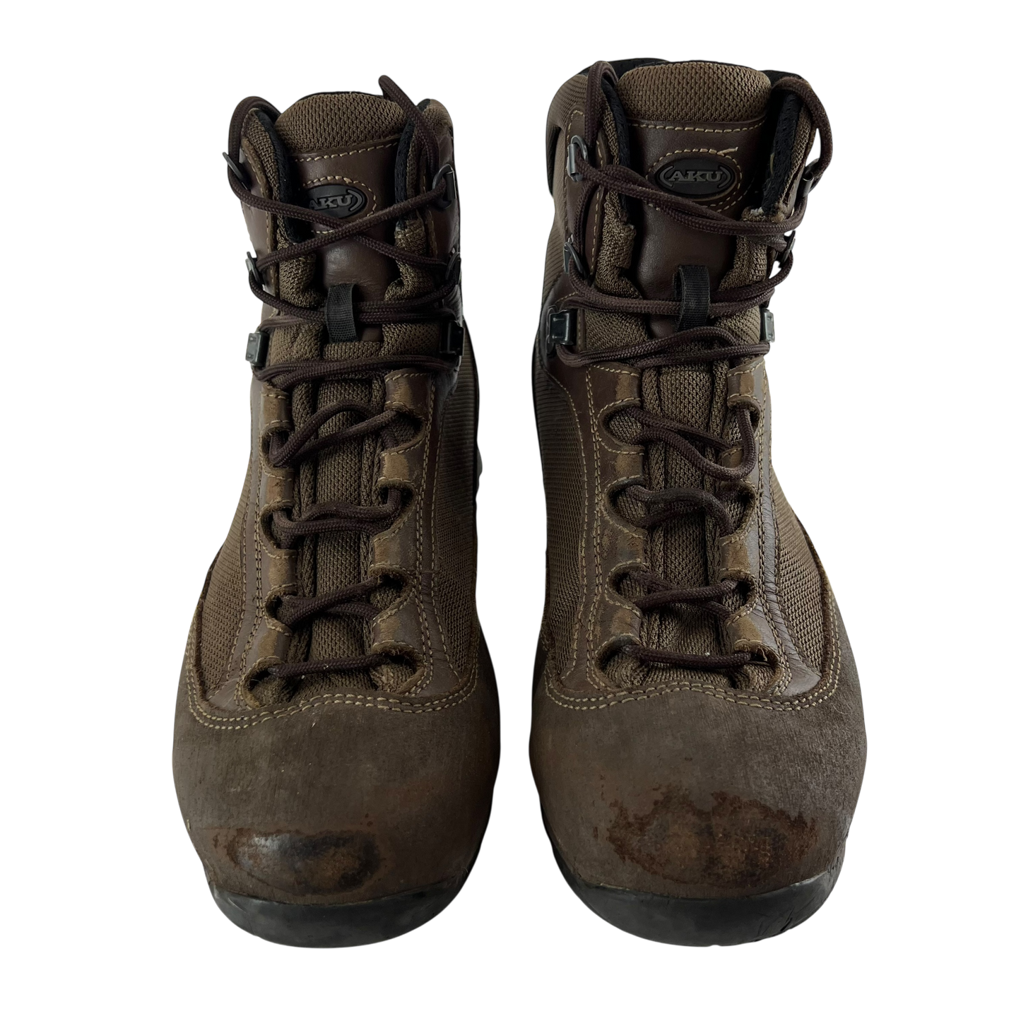 British Army AKU Brown Combat Boots - Size 8M
