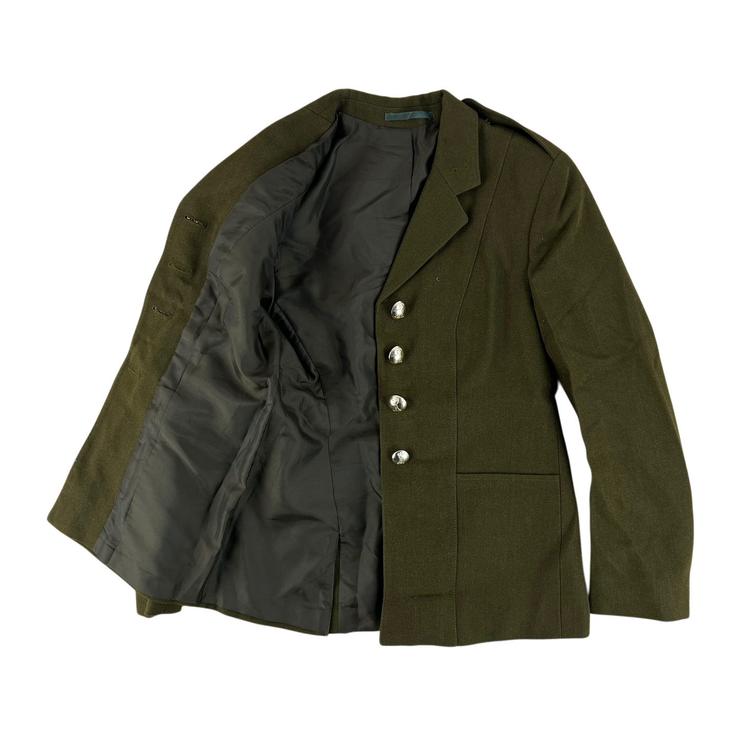 British Army Women's No. 2 Olive Green Dress Jacket - QARANC - Small