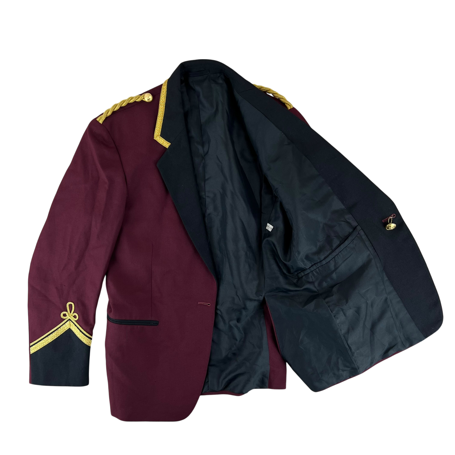 British Army Musician's Burgundy Performance Jacket - Medium