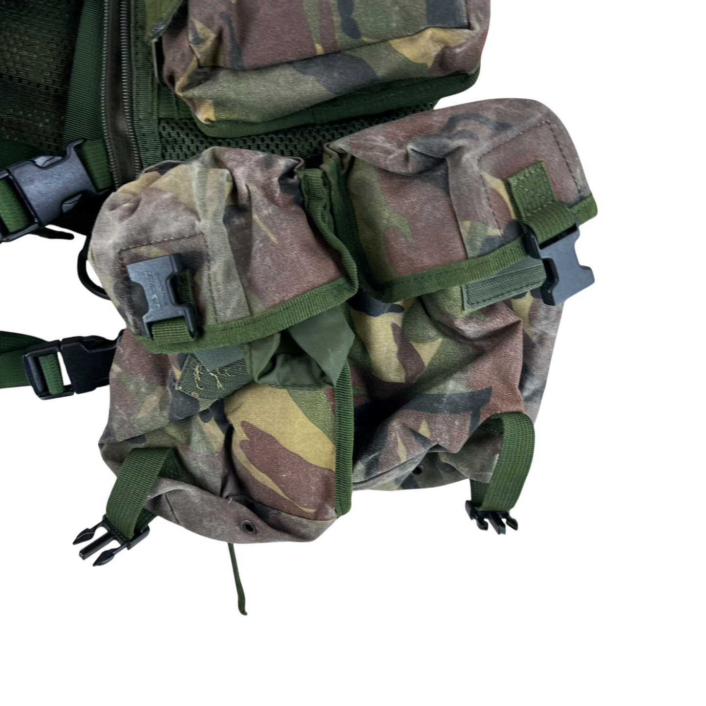 Dutch Army M93 DPM Woodland Camouflage Tactical Webbing Vest - Medium