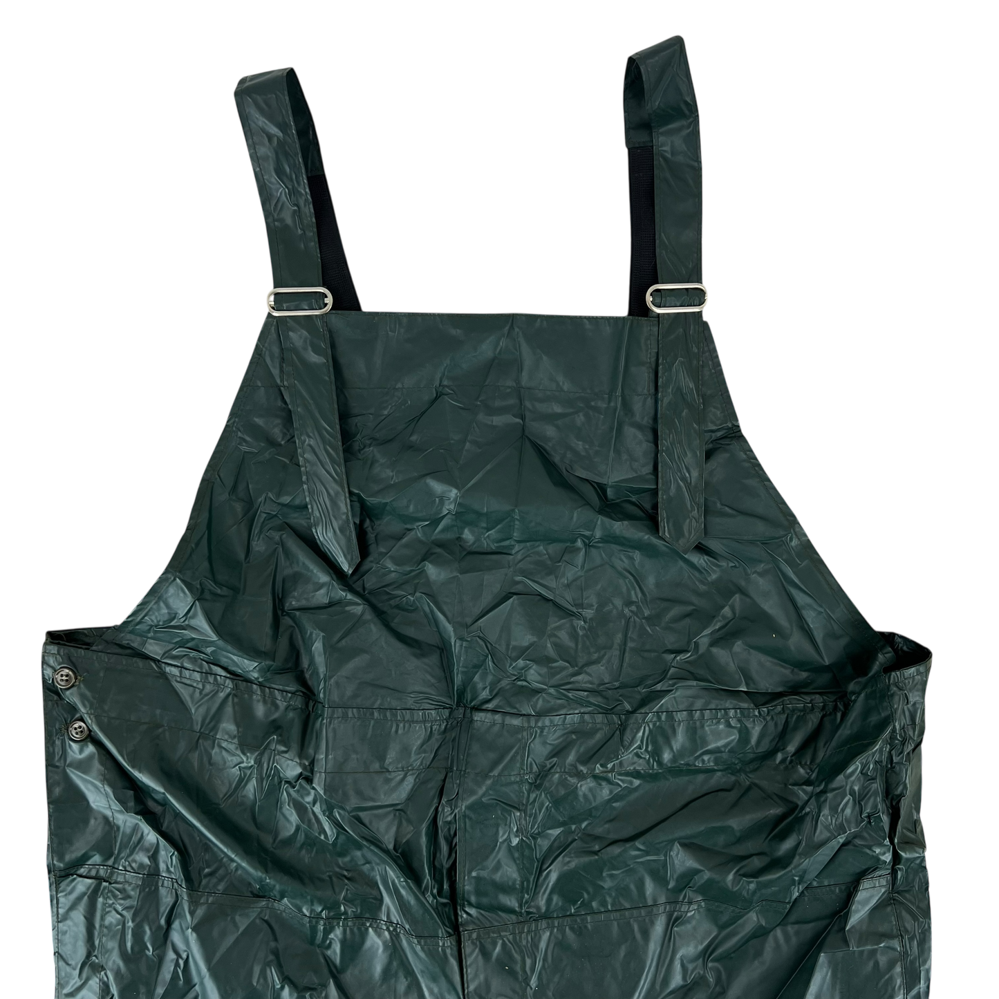 Czechoslovak Army Waterproof Bibbed Overalls - W52 L29.5