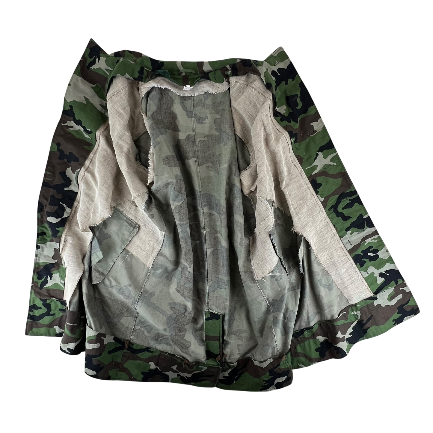 Slovak Army M97 Camouflage Dispatch Trench Coat - XX Large