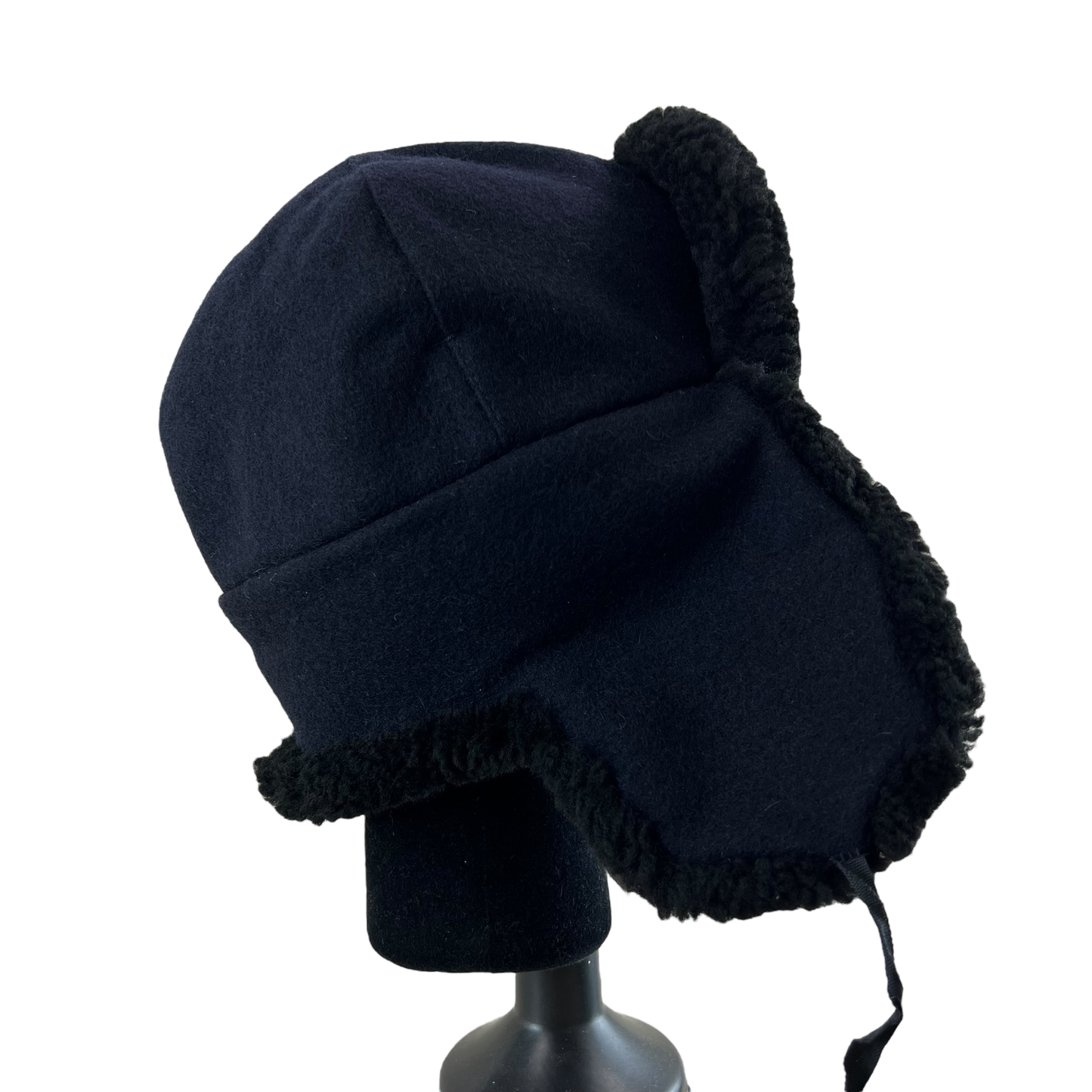 Finnish Air Force Faux Fur Ushanka Hat - Medium