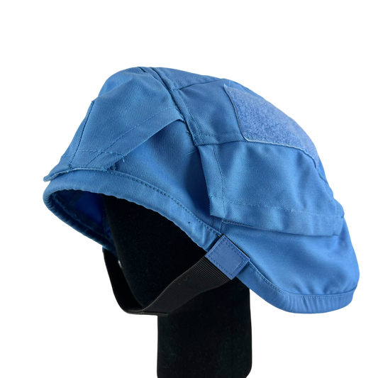 Dutch Army UN Blue Peacekeeping Helmet Cover - Medium / Large