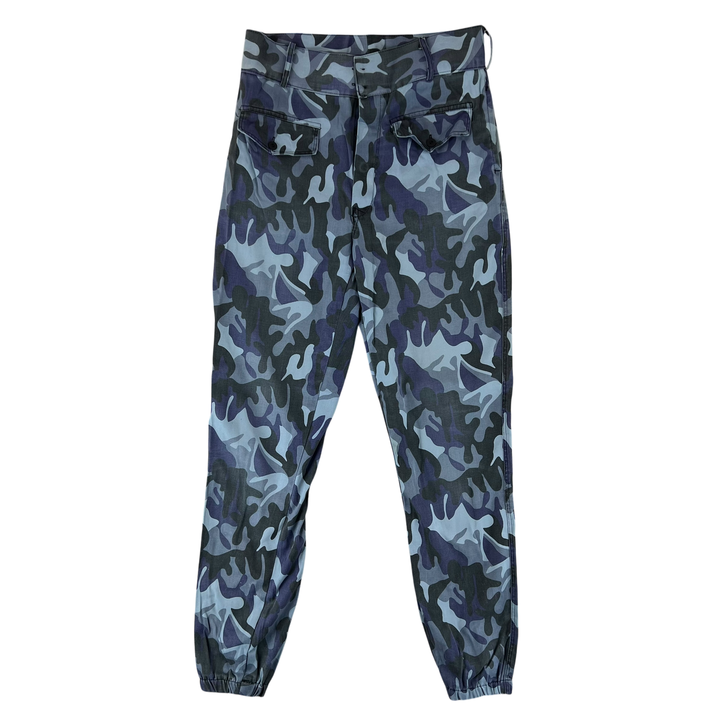 Romanian Army / Police M1990 Blue Leaf Camouflage Trousers - W32 L31