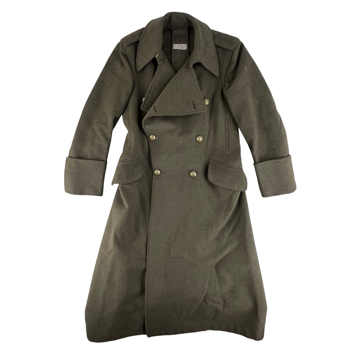 British Army WW2 1940 Pattern Wool Greatcoat - Royal Engineers - Medium