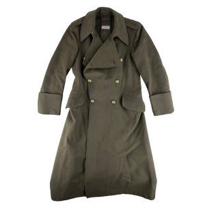 British Army WW2 1940 Pattern Wool Greatcoat - Royal Engineers - Medium