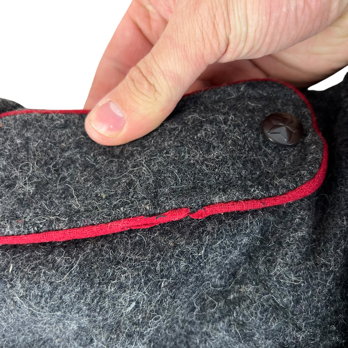 Bulgarian People's Army 60s Grey Wool Greatcoat - Medium