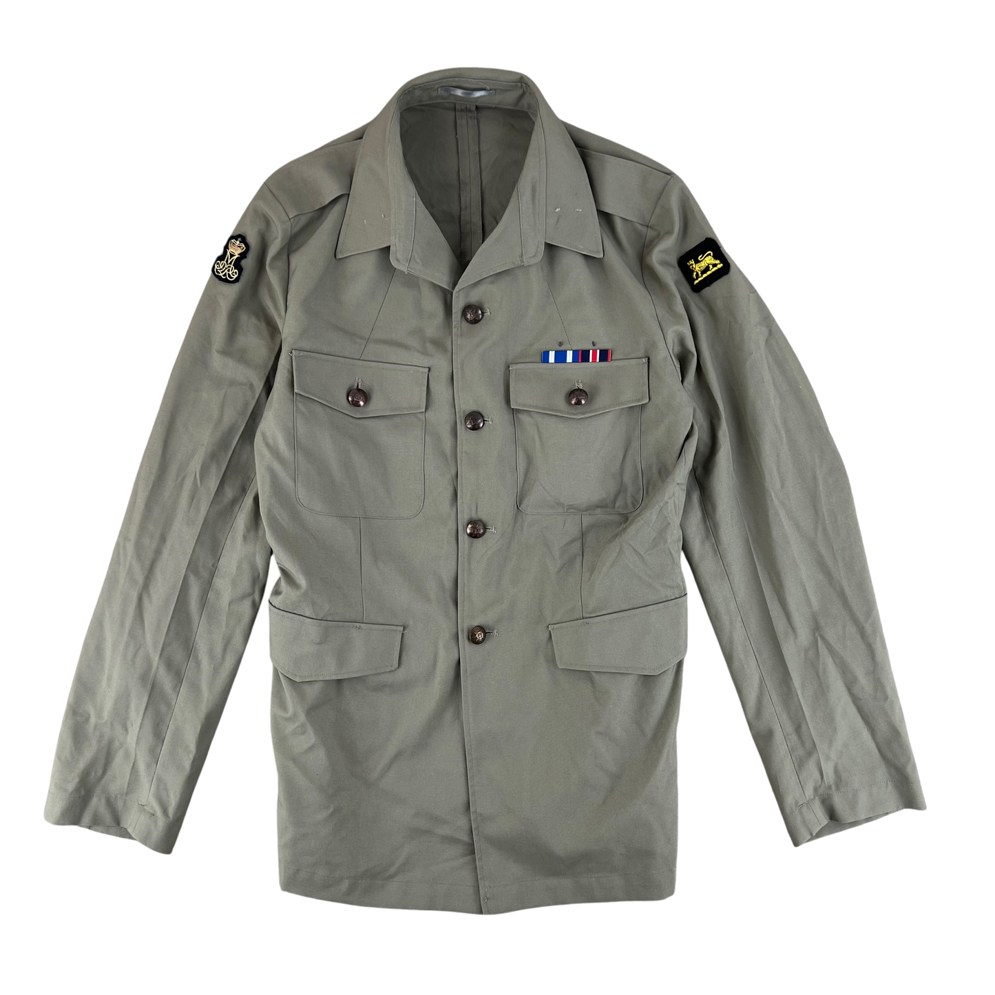 British Army No. 6 Tropical Dress Jacket - PWRR - Medium 182/100