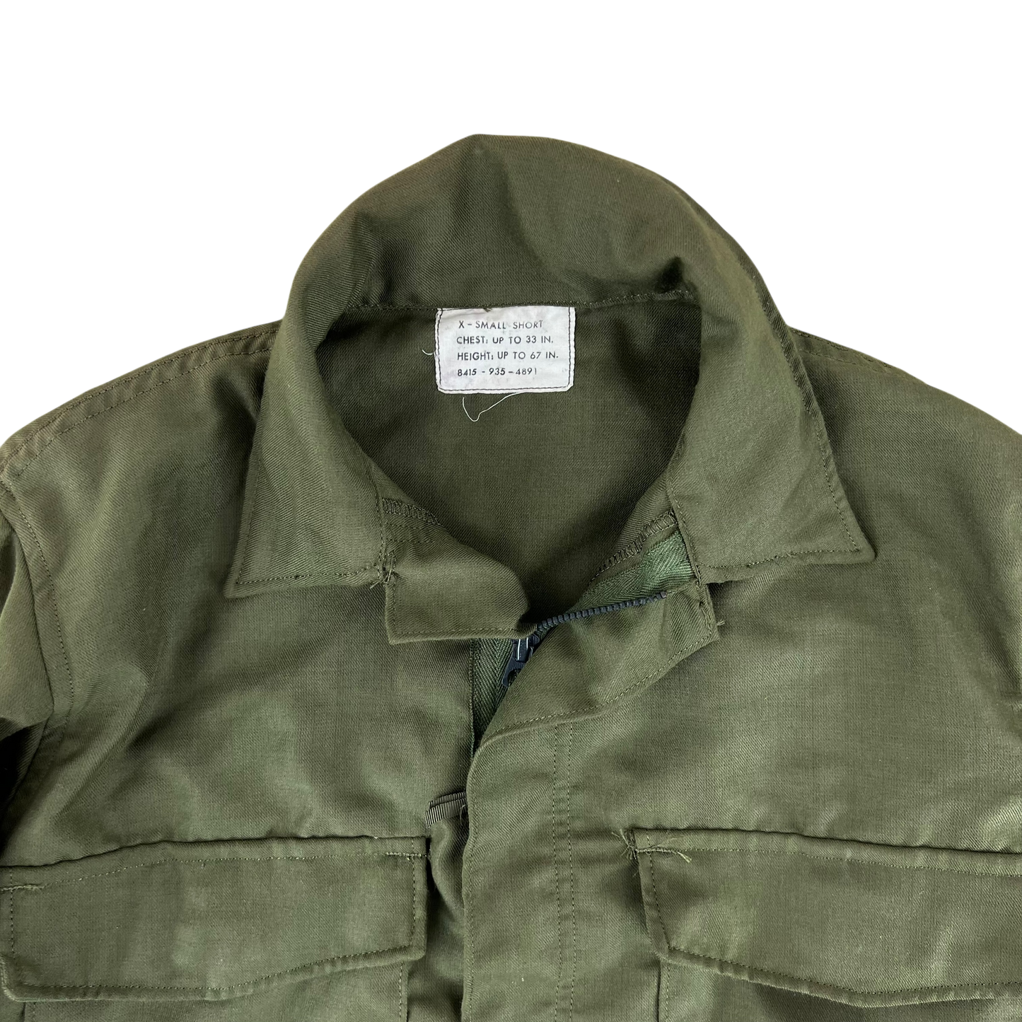 US Air Force 70's Green FR Hot Weather Flyer's Shirt - Small